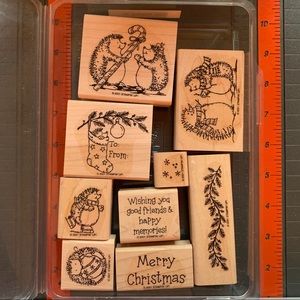 Stampin Up HOLIDAY HEDGEHOGS